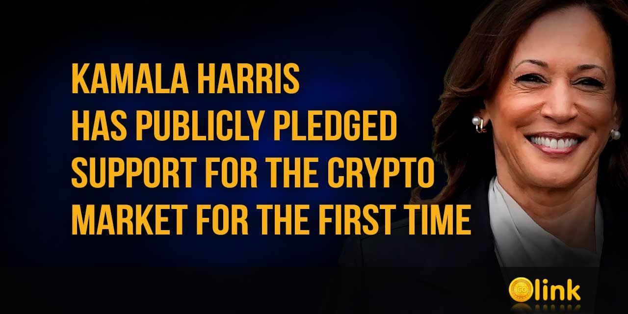 Kamala Harris support for the crypto market